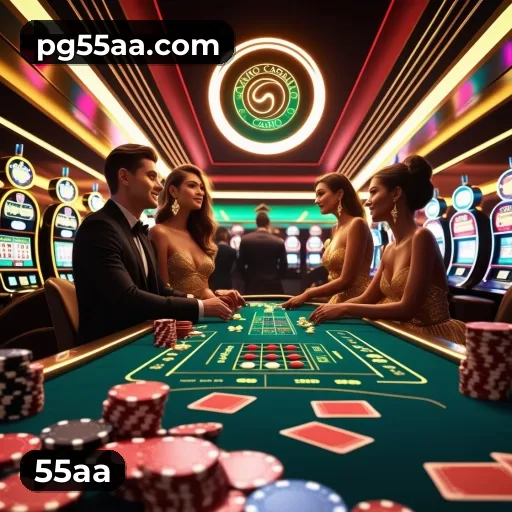 Catálogo de 2.547 jogos da 55aa incluindo Pragmatic Play e Evolution Gaming