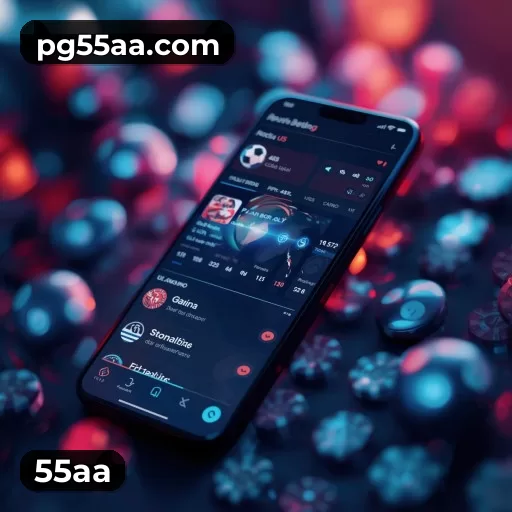 App 55aa com catálogo premium, PIX e suporte 24/7